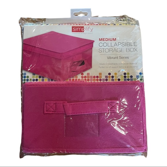SIMPLIFY Pink Maximum Storage Space 6 Piece Bundle NWT - Picture 5 of 8